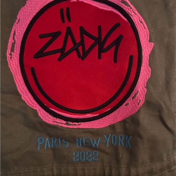 NWOT Zadig & Voltaire Tackl Cotton & Linen Military Shirt. (Small) MSRP $458 - Picture 12 of 12